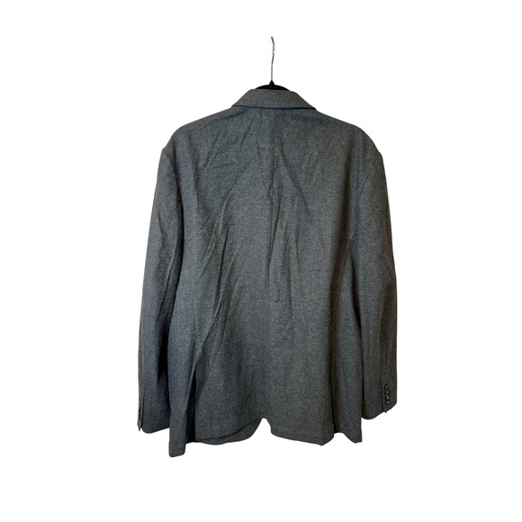 J. Crew Thompson Grey Wool Blend Blazer Suit Jacket Men Size 46 - Picture 6 of 6